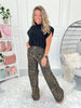 The Cats Meow - Judy Blue Retro Wide Leopard Jeans