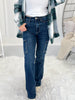 Out Of Pocket - Judy Blue Cargo Bootcut Jeans