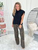 The Cats Meow - Judy Blue Retro Wide Leopard Jeans