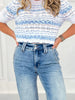 Two For The Show - Judy Blue Double Button Wide Leg Jean