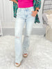 Lighten Up - Judy Blue Distressed Bootcut Jeans
