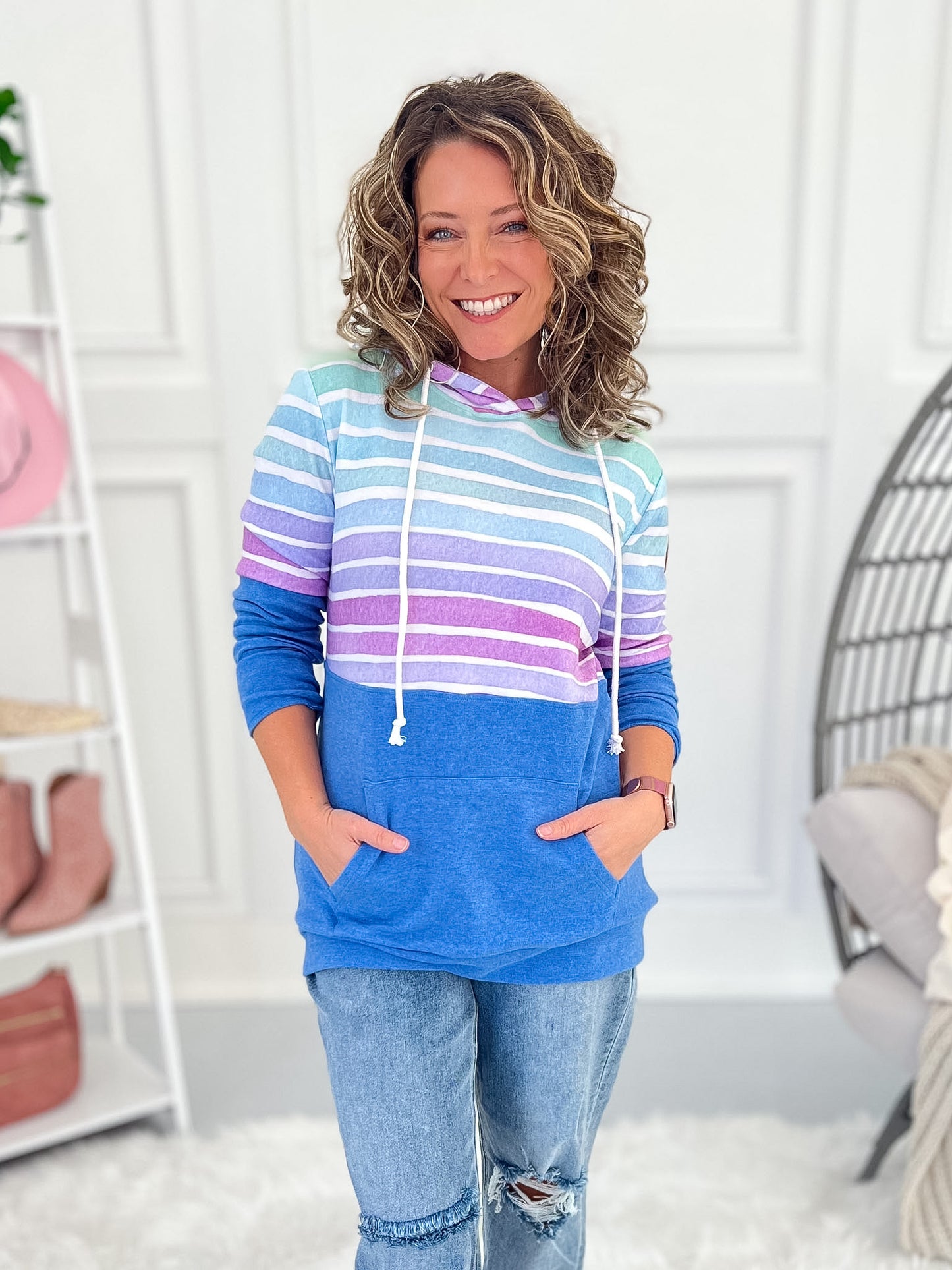 Coastal Breeze Pullover Hoodie