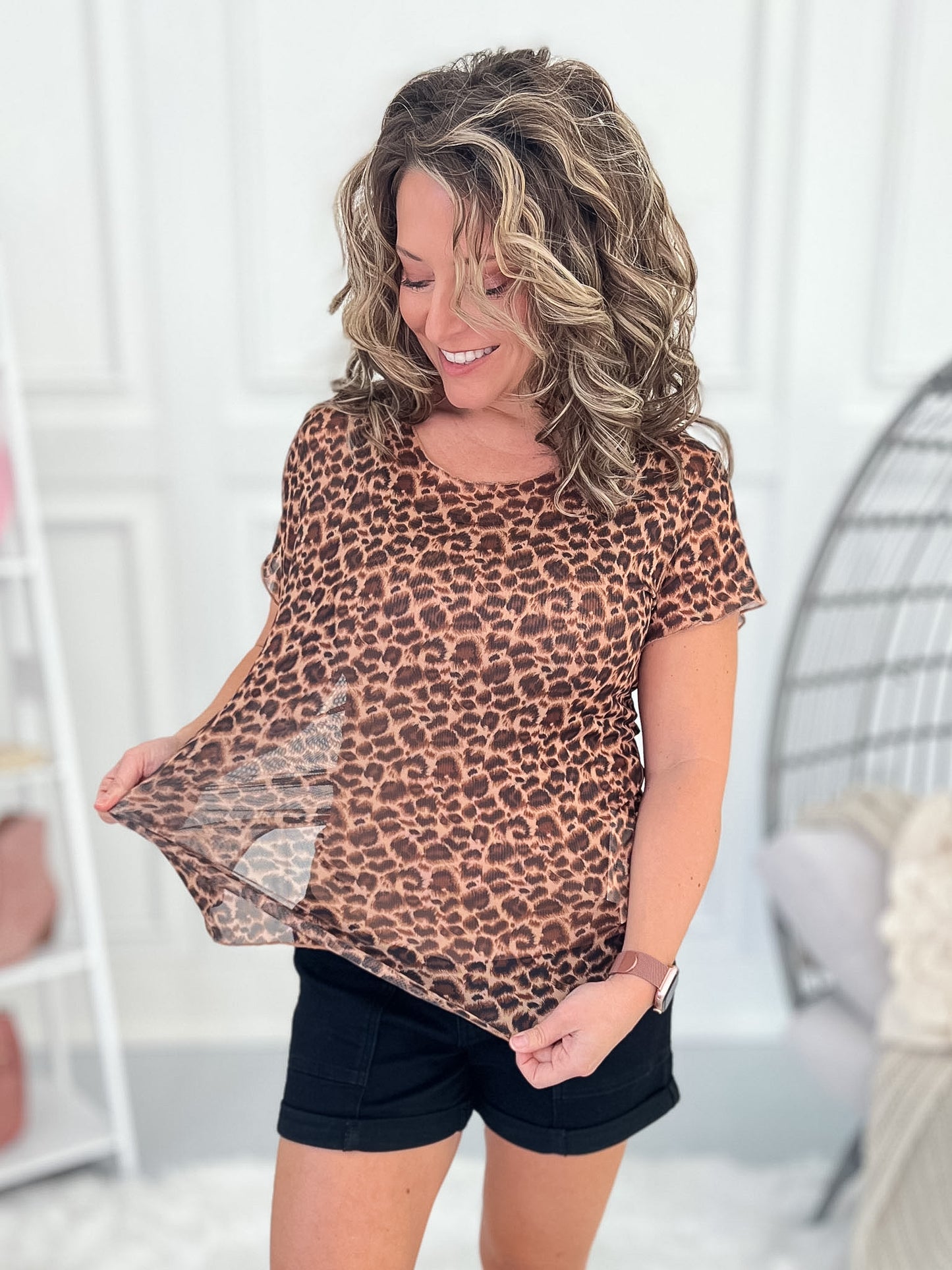 First Instinct Mesh Top