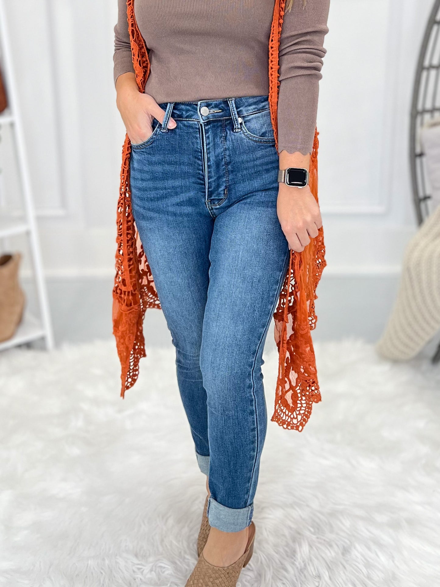 Judy Blue Tummy Control Classic Skinny Jeans- Final Sale