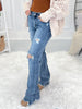 Commit To It - Judy Blue Destroyed Straight Leg Jeans