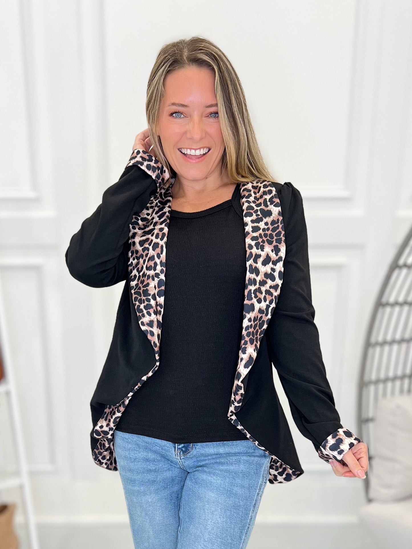 Leopard Linings Blazer