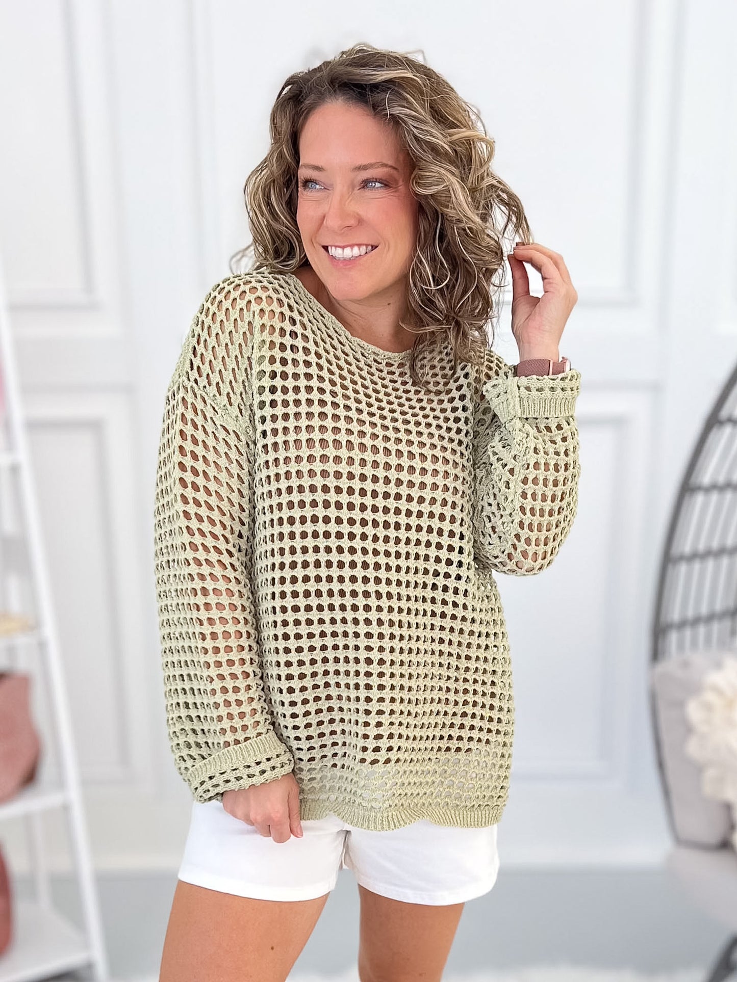 Step It Up Crochet Top