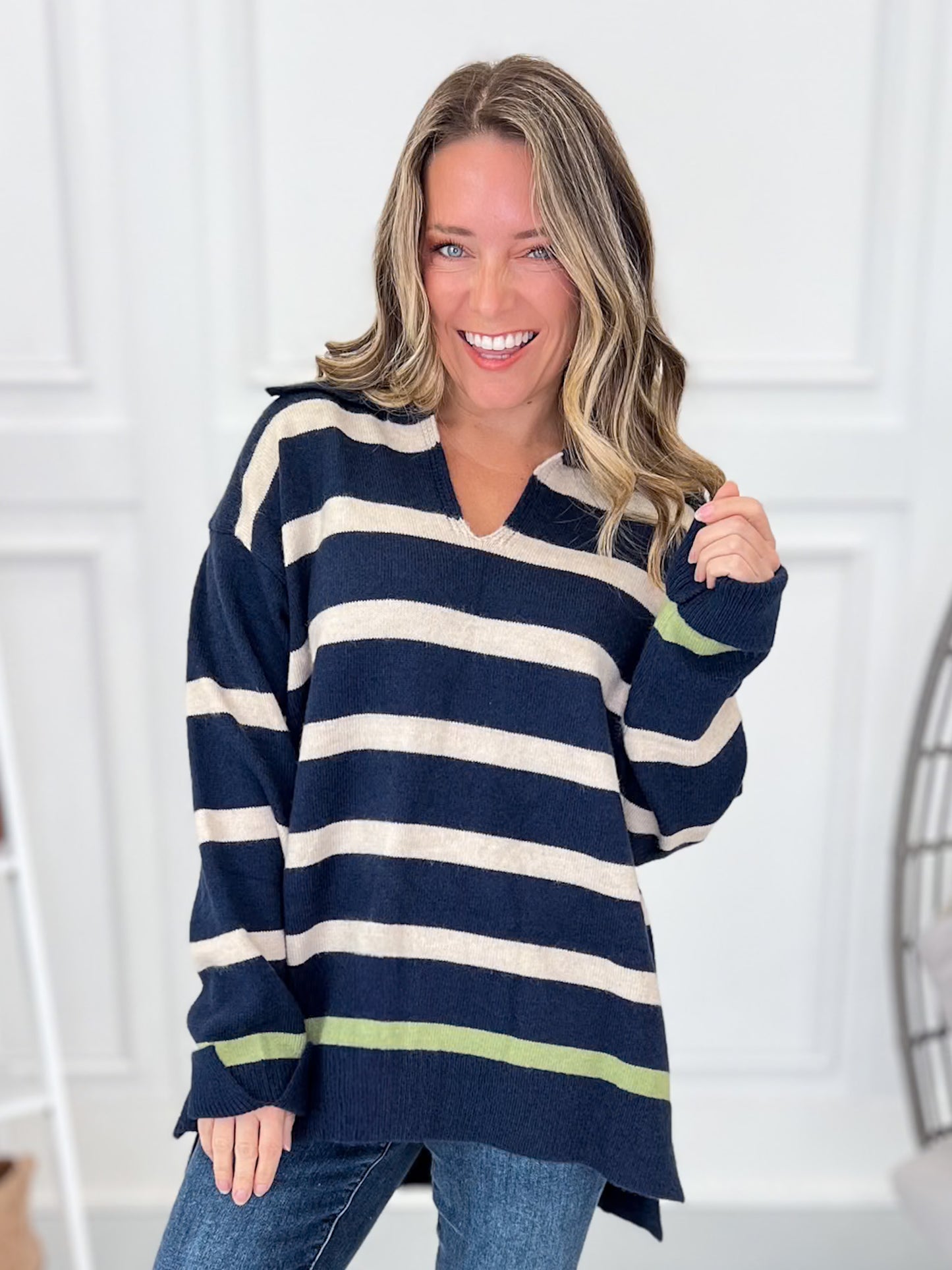 A Walk In The Park Sweater - Final Sale