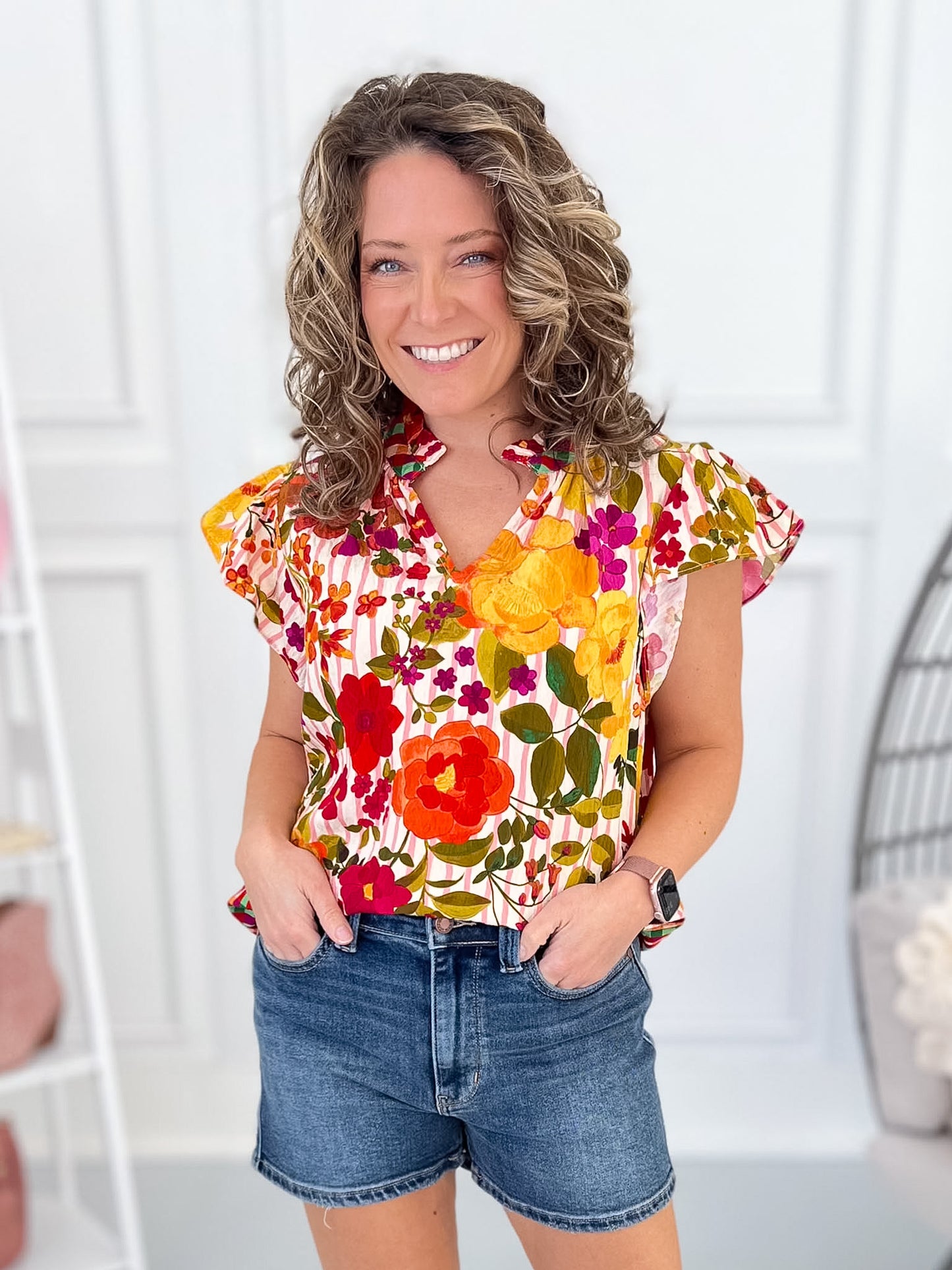 Botanical Bloom Top