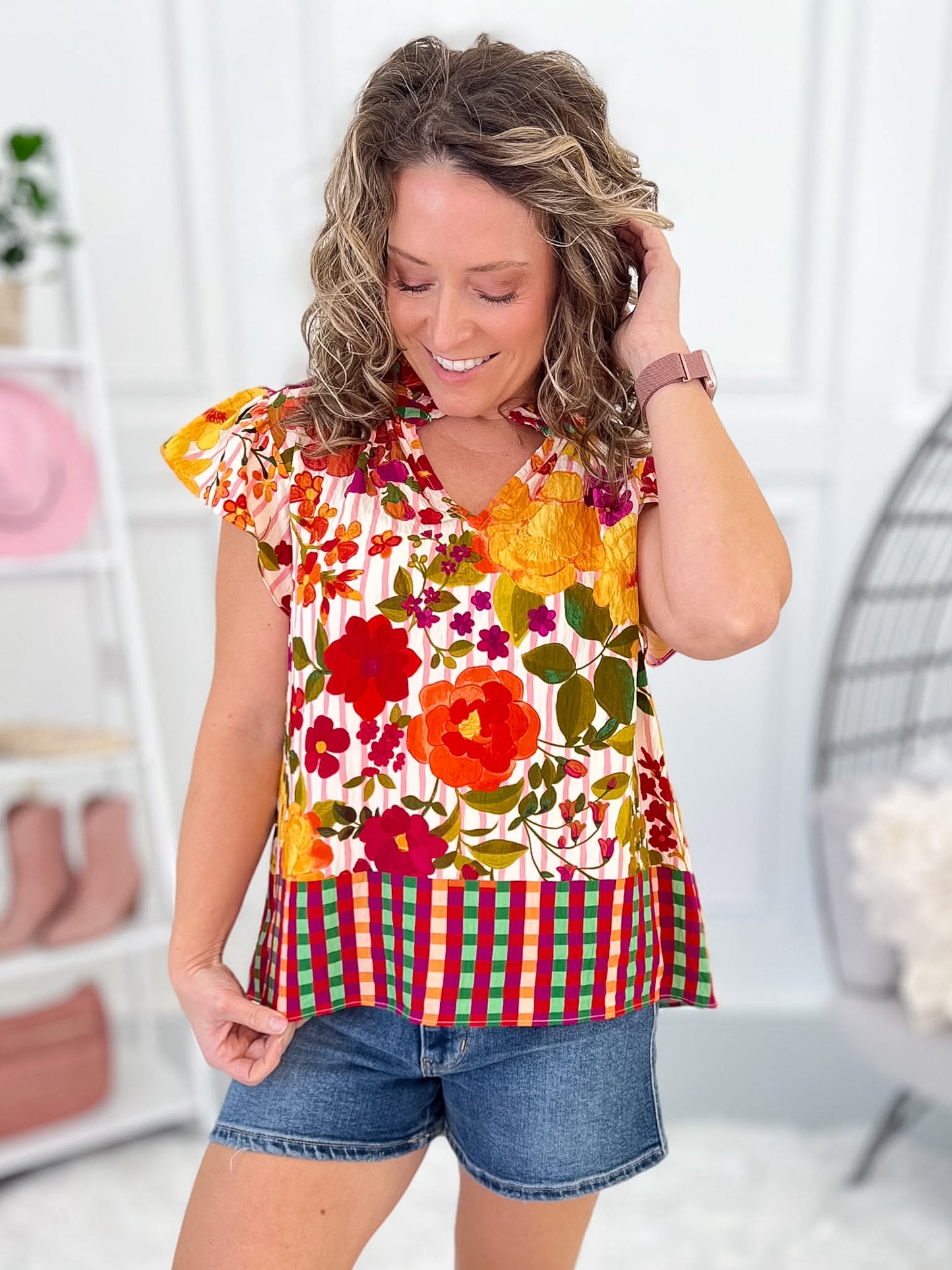 Botanical Bloom Top