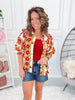 Boho Garden Button-Up Top