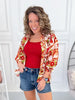 Boho Garden Button-Up Top