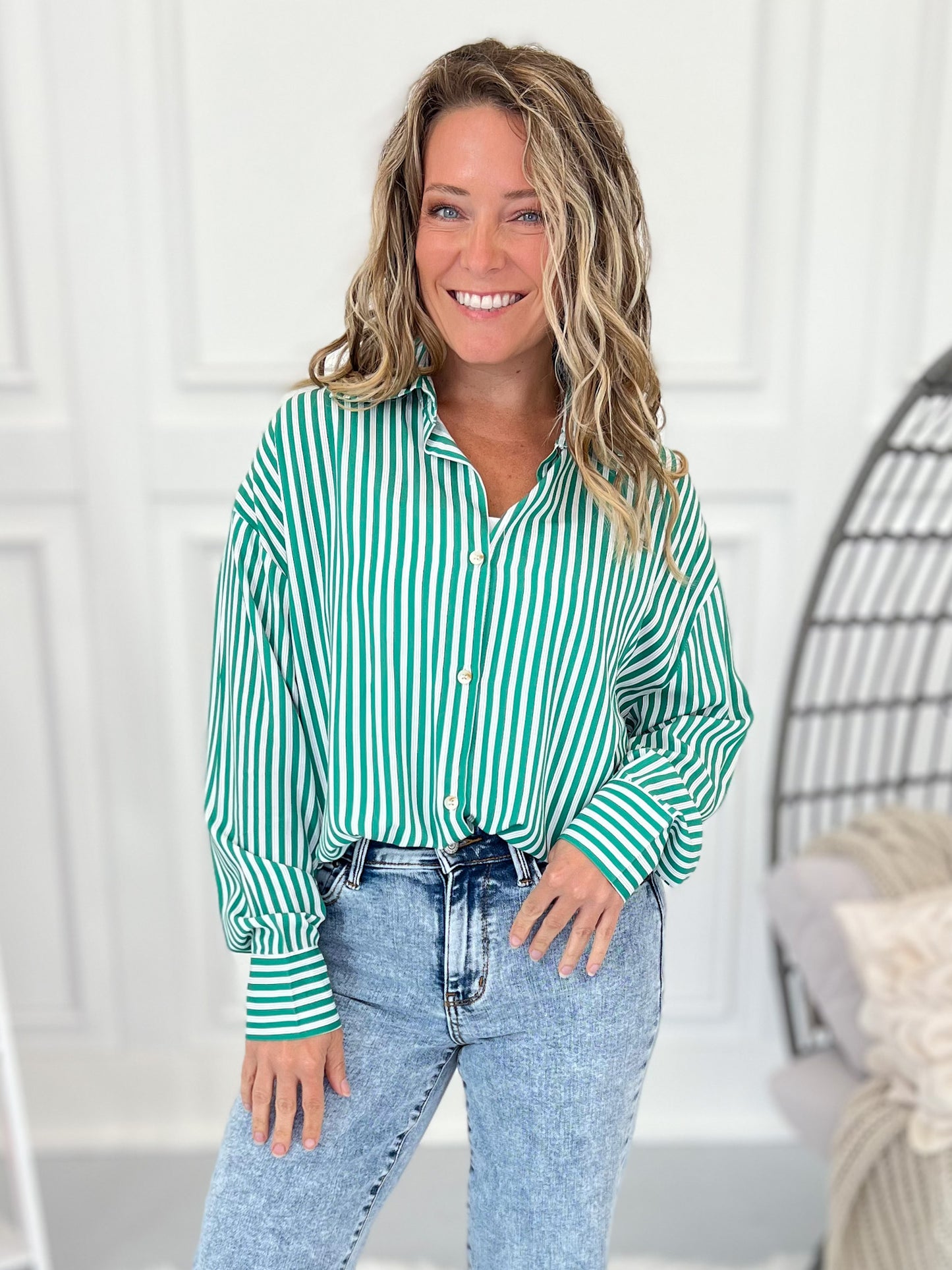 The Look Ahead Button Up Top