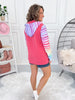 Coastal Stroll Half-zip Hoodie