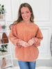Essential Luxe Corded Sweatshirt