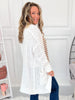 Stay With It Popcorn Crochet Cardigan