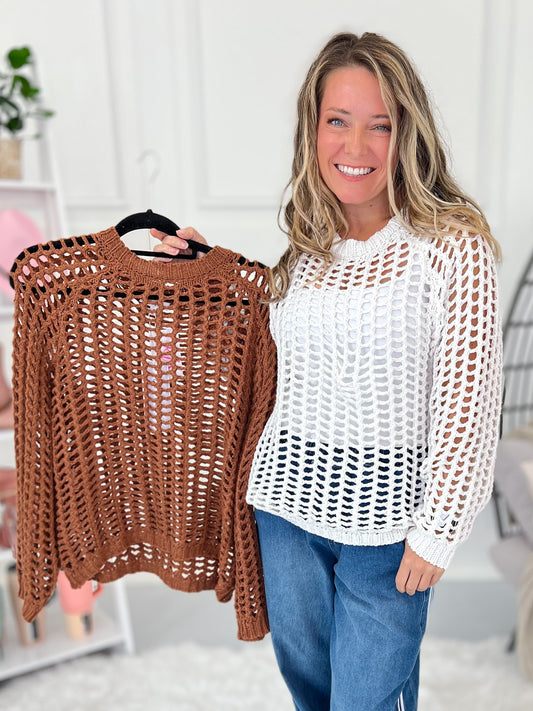 Having A Good One Knit Top