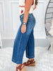 Top Of The Crop - Judy Blue Wide Leg Cropped Trouser
