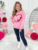 Howdy Lovey - Twisty Heart Shaped Soft Sweater