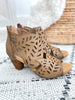 L'ARTISTE Icon Wedge - Tan Leather