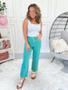 Island Vibes Wide Leg Cropped Jeans
