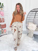 Floral Abundance Embroidered Jeans
