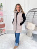 Harlow long Vest - Latte