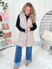 Harlow long Vest - Latte