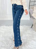 What A Stud - Judy Blue Stud Detail Straight Leg Jean