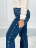 What A Stud - Judy Blue Stud Detail Straight Leg Jean