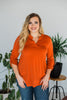 Solid Lizzy Top - Rust