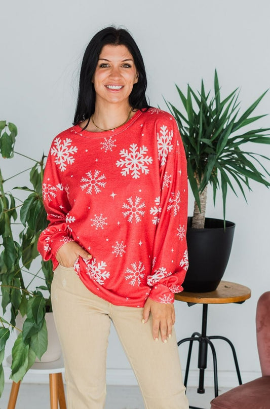 Snowflake Fever Sweater