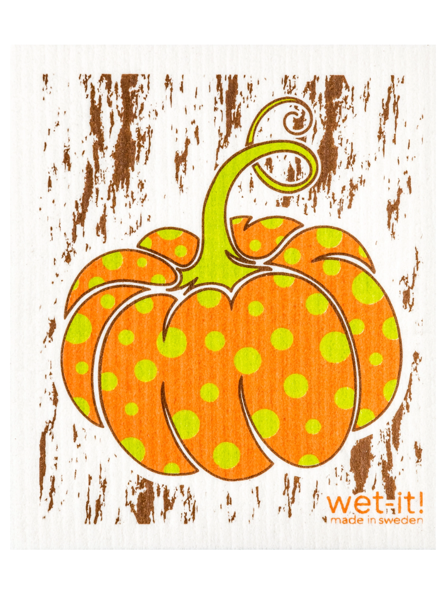 Wet It! Dish Cloth - Pumpkin