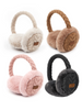 Cable Knitted Faux Fur Ear Muffs