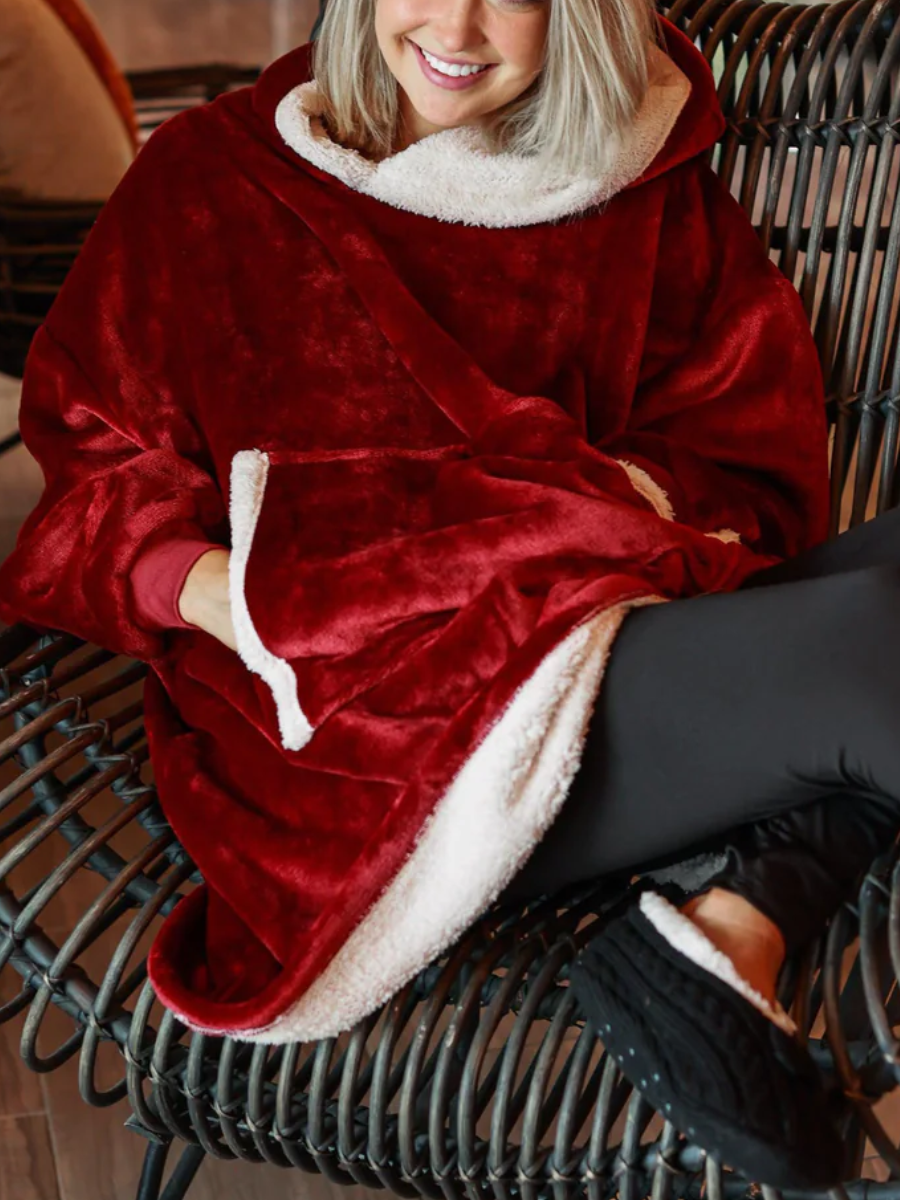 Ultra plush blanket hoodie 2025