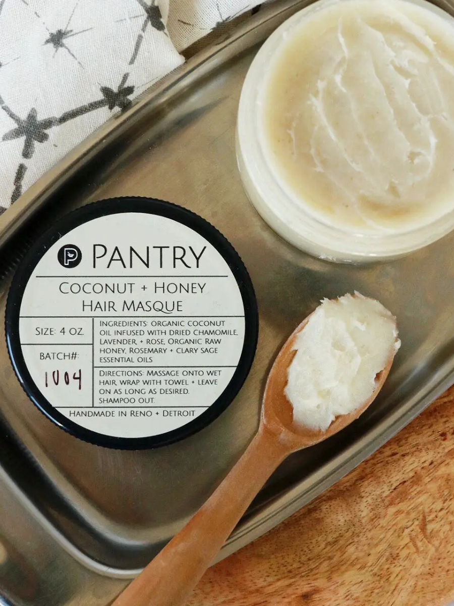 Organic Coconut + Honey Hair Masque