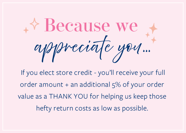 Shipping + Returns | Our Policies Make Shopping Easy – Resort to Style