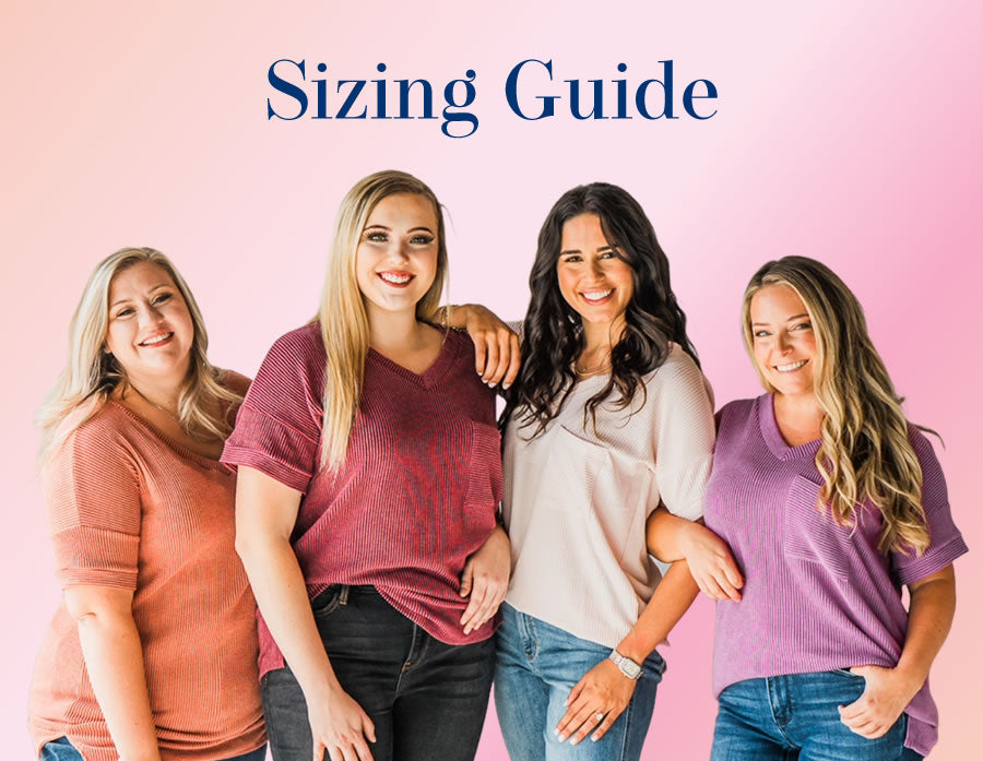 Proper Sizing Sizing Guide | Sizing Help from our Models – Resort to Style
