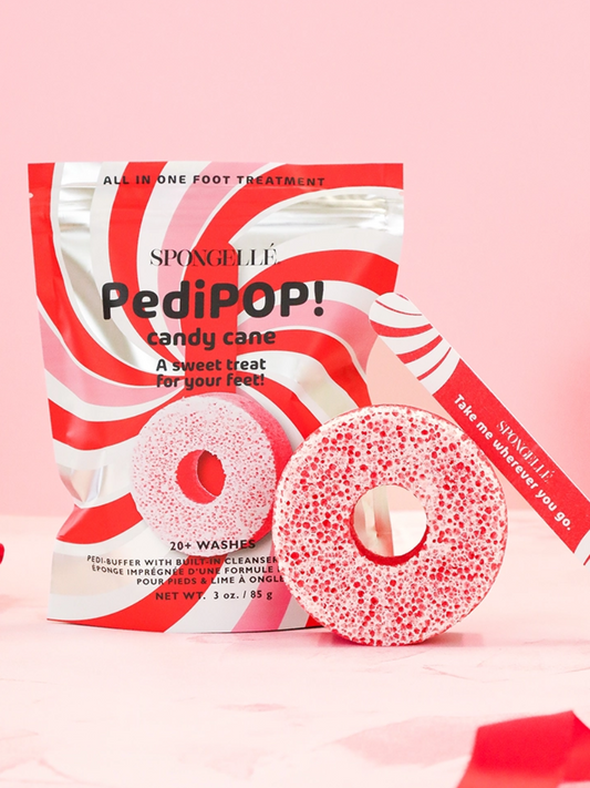 PediPOP Candy Cane Pedi Buffer & Nail File