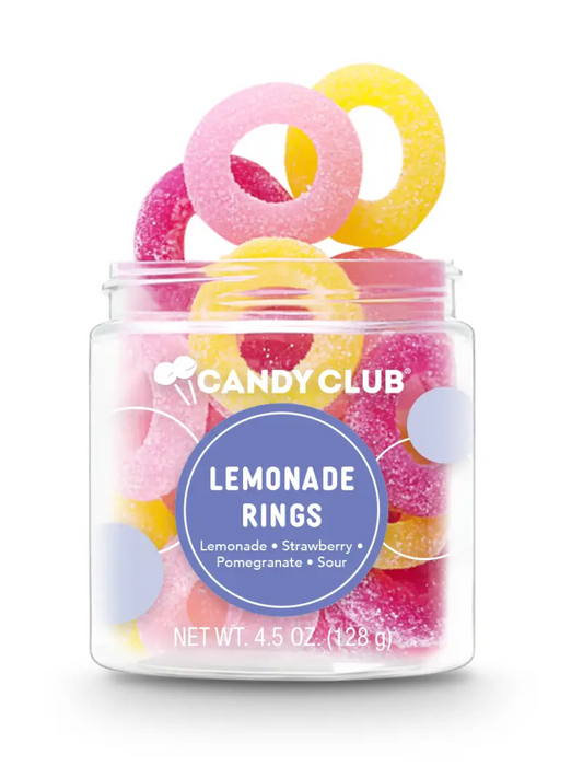 Candy Club Jar -  Lemonade Rings