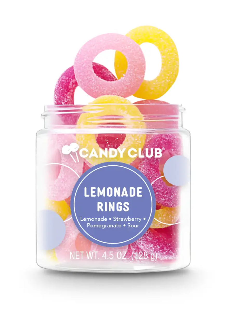 Candy Club Jar -  Lemonade Rings