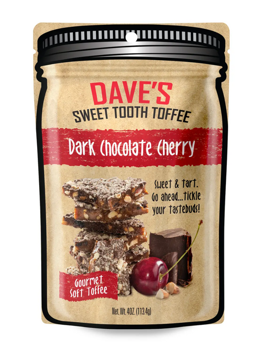 Dave's Sweet Tooth Toffee - Dark Chocolate Cherry