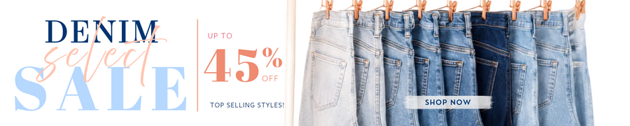 Rock bottom prices on your favorite Judy Blue denim styles during our Judy Blue Sale event. Savings on top selling styles of up to 45% off.