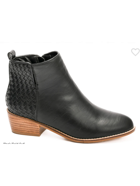 Corky's Half N Half Boot - Black