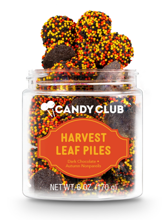 Candy Club Jar - Harvest Leaf Piles