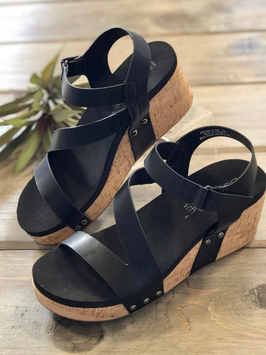 Corky's Spring Fling Strappy Wedge