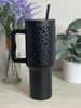 40oz Stainless Steel Leopard Tumbler