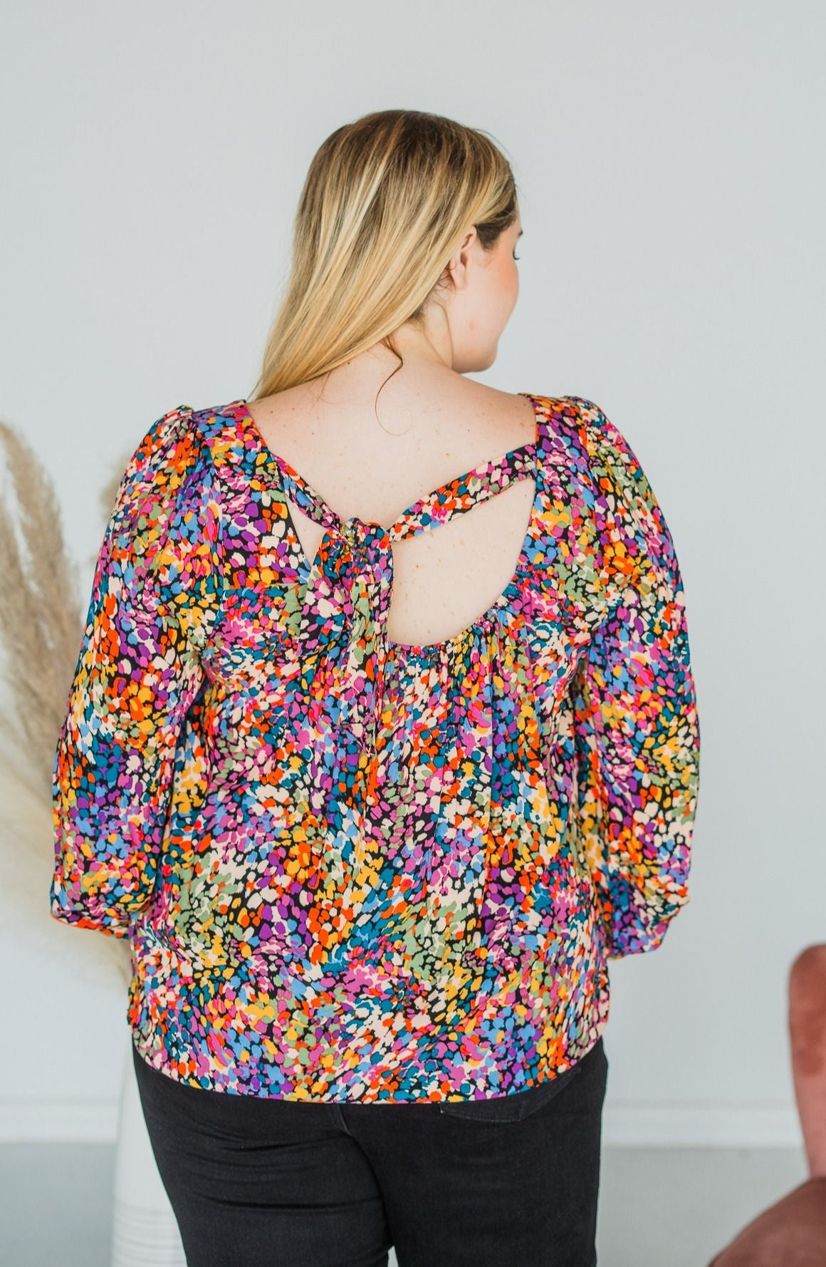 Wilder Days Embroidered Long Sleeve Top  - Final Sale