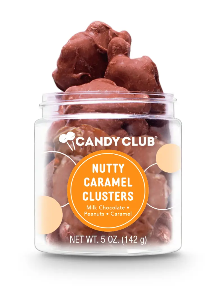 Candy Club Jar - Nutty Caramel Clusters