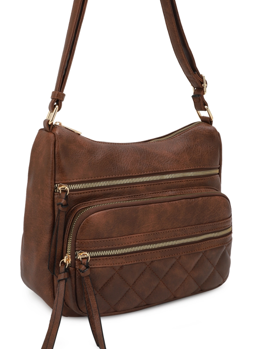 Olivia Multi Pocket Crossbody Bag